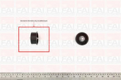 FAI AUTOPARTS t9401 -  Паразитный / Ведущий ролик, зубчатый ремень